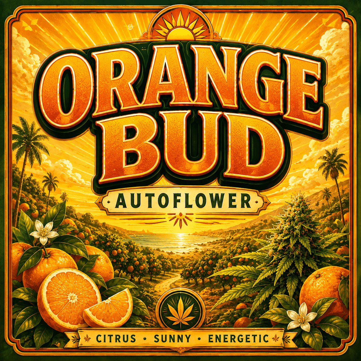 Orange Bud Autoflower Seeds