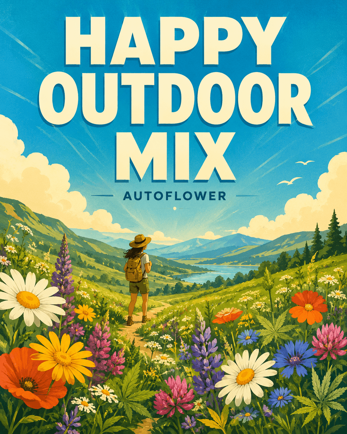 Happy Outdoor Mix Autoflower Seeds