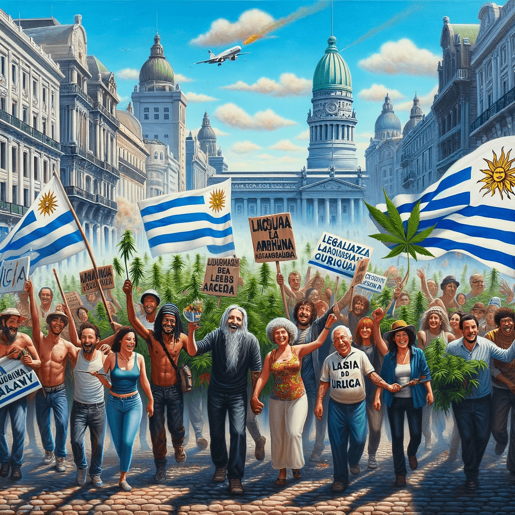 Uruguay, the first country to legalize marijuana