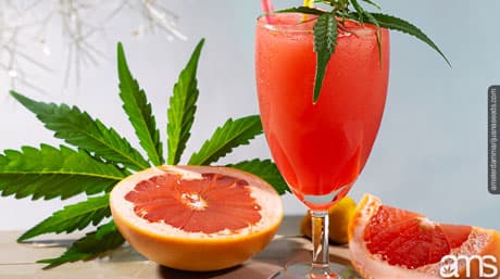 Cannabis infused drinks and edibles