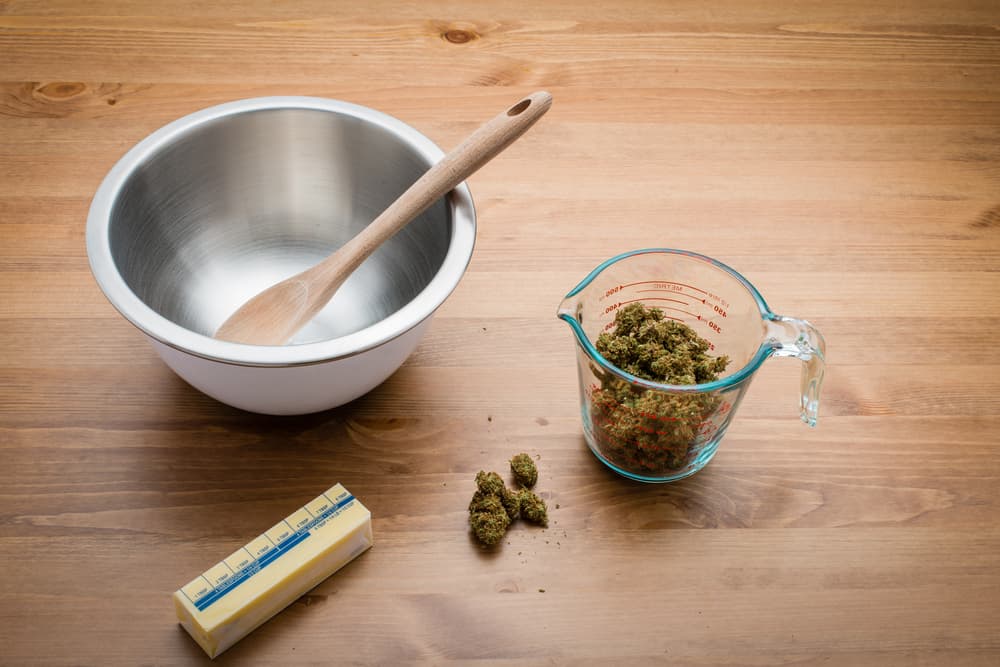 Cooking with cannabis concentrates